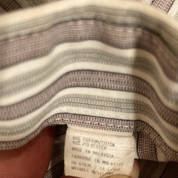 Vintage Yves Saint Laurent Mens Button Up Shirt EUC - Picture 4 of 9